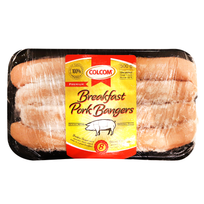 COLCOM BREAKFAST PORK BANGERS