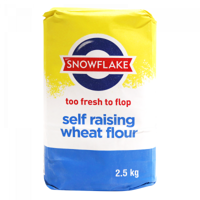 SNOWFLAKE SELF RAISING FLOUR 2.5KG