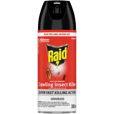 RAID  CRAWLING INSECT KILLER 300ML