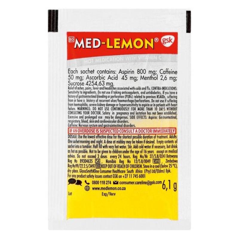 MED LEMON 6.1G